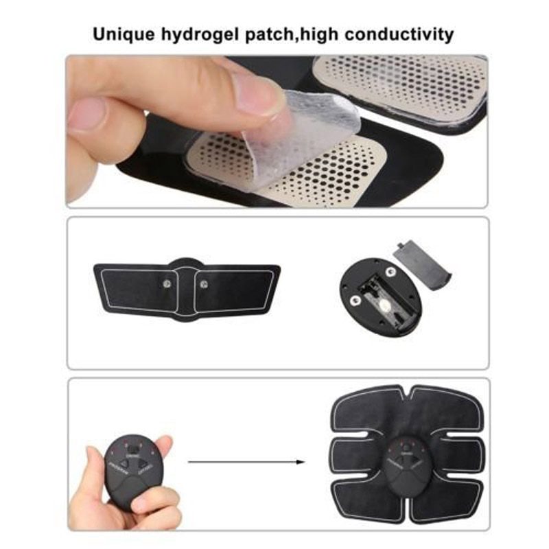 Smart EMS Hips Trainer Electric Muscle Stimulator Wireless Buttocks Abdominal ABS Stimulator Fitness Body Slimming Massager Smart EMS Hips Trainer Electric Muscle Stimulator Wireless Buttocks Abdominal ABS Stimulator Fitness Body Slimming Massager