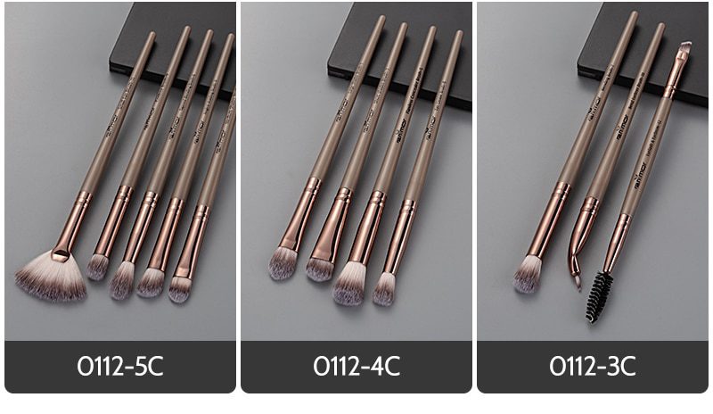 Anmor Makeup Brushes Set 3-12pcs/lot Eye Shadow Blending Eyeliner Eyelash Eyebrow Make up Brushes  Professional Eyeshadow Brush