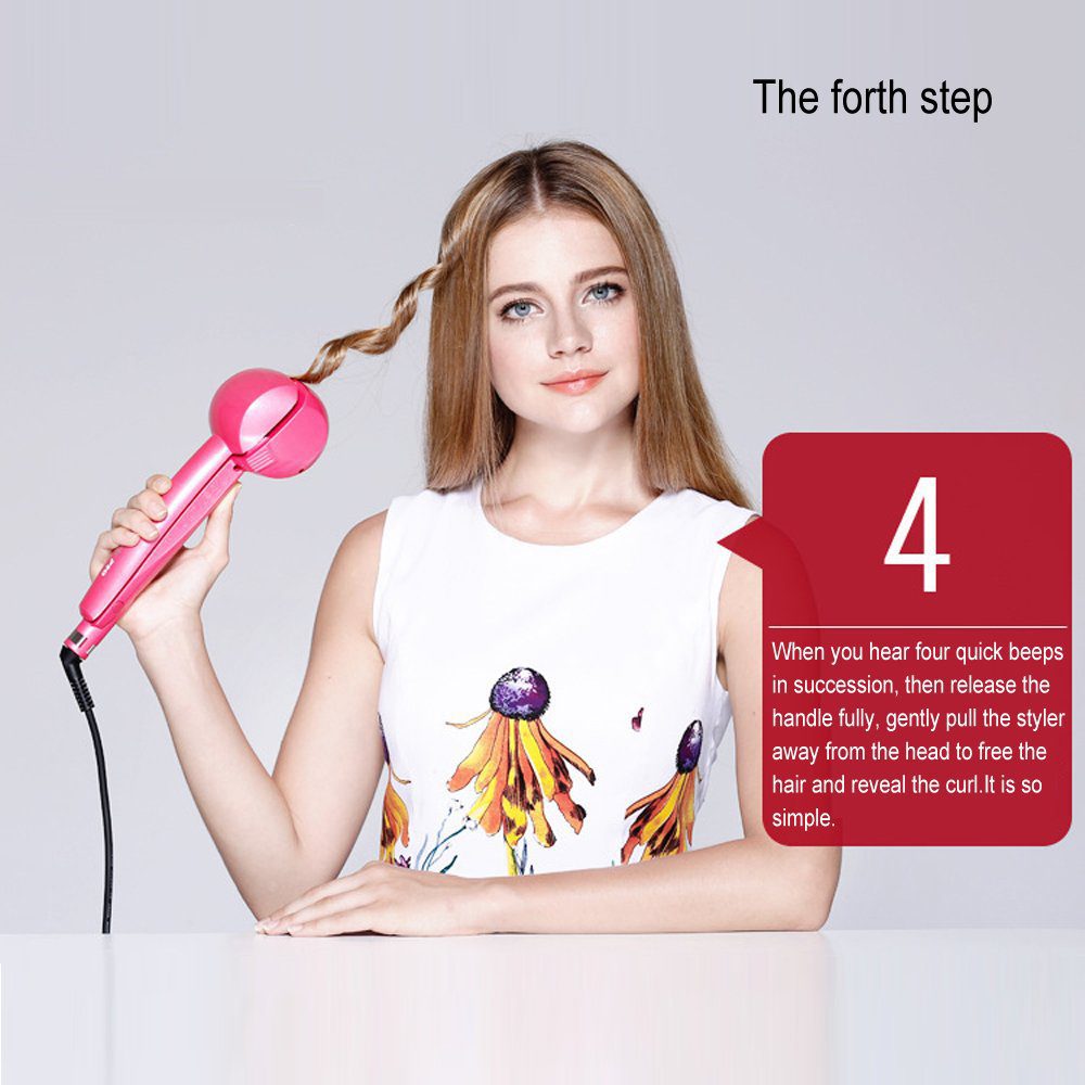 New Automatic LCD Anti-Scalding Curling Iron Hair Heating Curler Wand Styling Tools Styler Curl Iron Ceramic Curlers Spiral WXB New Automatic LCD Anti-Scalding Curling Iron Hair Heating Curler Wand Styling Tools Styler Curl Iron Ceramic Curlers Spiral WXB