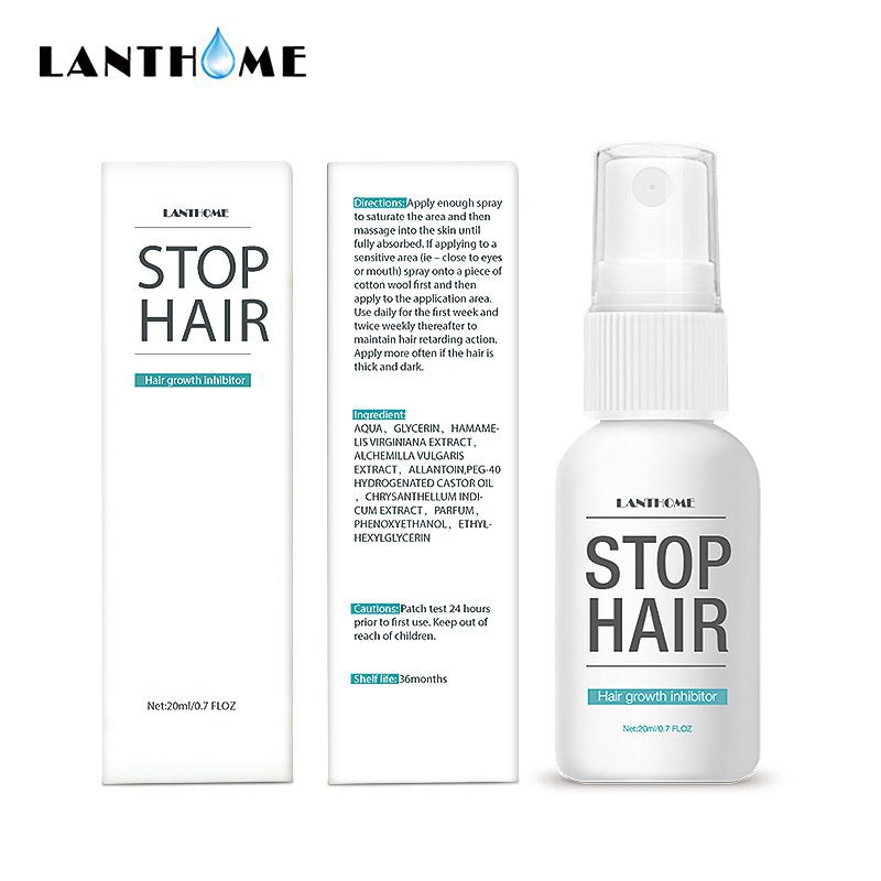 Prevents Hair Growth Inhibitor Spray after Hair Removal Use Whole Body Leg Body Armpit Facial Depilation Essence Liquid TSLM1