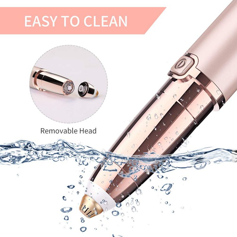 ANLAN Electric Eyebrow Trimmer Makeup Painless Eye Brow Epilator Mini Shaver Razors Portable Facial Hair Remover Women depilator ANLAN Electric Eyebrow Trimmer Makeup Painless Eye Brow Epilator Mini Shaver Razors Portable Facial Hair Remover Women depilator