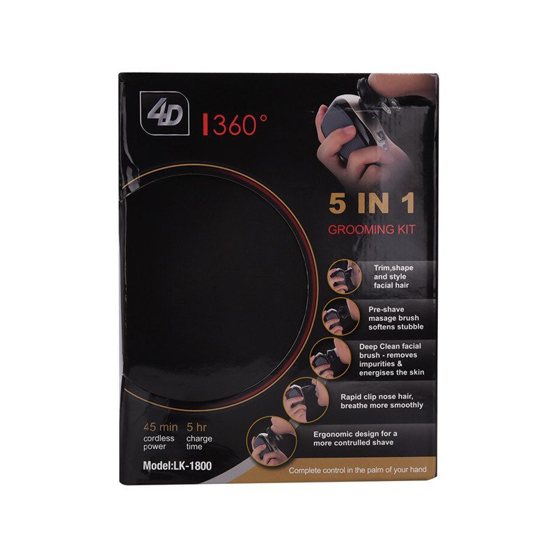 5 in 1 Rechargeable Electric Shaver Five Floating Heads Razors Hair Clipper Nose Ear Hair Trimmer Men Facial Cleaning Brush 5 in 1 Rechargeable Electric Shaver Five Floating Heads Razors Hair Clipper Nose Ear Hair Trimmer Men Facial Cleaning Brush