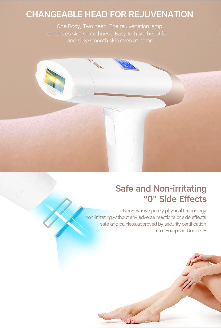 Lescolton 2in1 IPL Epilator Hair Removal LCD Display Machine T009i Laser Permanent Bikini Trimmer Electric depilador a laser Lescolton 2in1 IPL Epilator Hair Removal LCD Display Machine T009i Laser Permanent Bikini Trimmer Electric depilador a laser