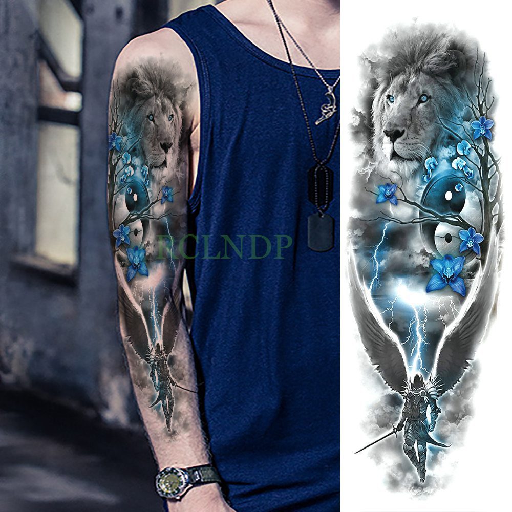 Waterproof Temporary Tattoo Sticker eye clock bird Pagoda full arm large size fake tatto flash tatoo sleeve tato for men women Waterproof Temporary Tattoo Sticker eye clock bird Pagoda full arm large size fake tatto flash tatoo sleeve tato for men women