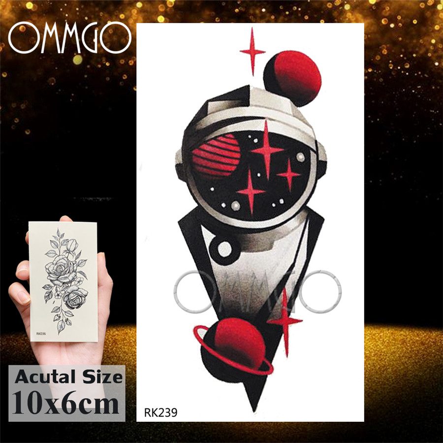 Watercolor Astronaut Universe Temporary Tattoos Sticker For Kids Fake Tattoo Planets Star Tatoos Children Waterproof Space Man Watercolor Astronaut Universe Temporary Tattoos Sticker For Kids Fake Tattoo Planets Star Tatoos Children Waterproof Space Man
