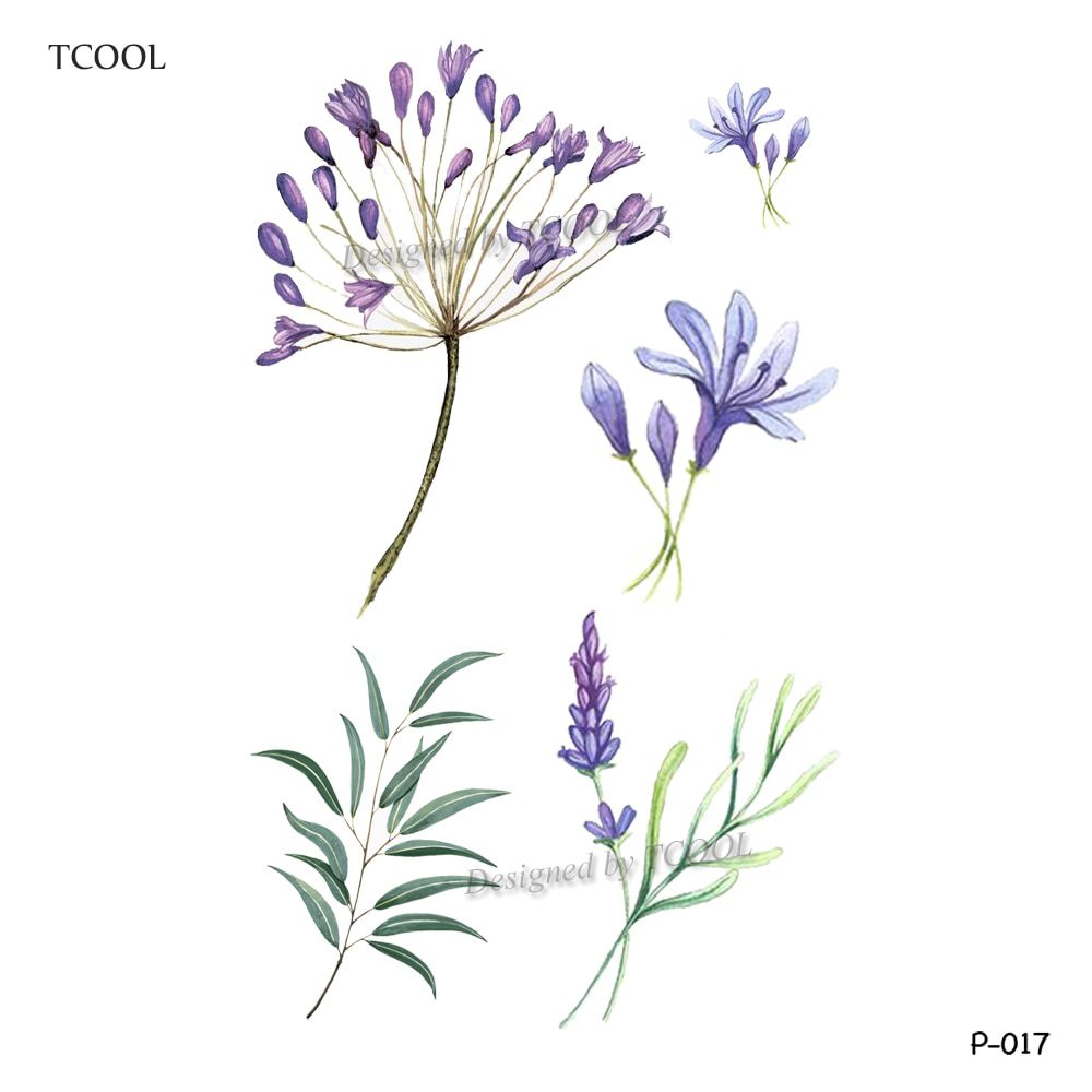 HXMAN Flower Temporary Tattoos for Women Hand Tattoo Sticker Fashion Body Art Waterproof Arm Fake Tatoo Paper 9.8X6cm P-013 HXMAN Flower Temporary Tattoos for Women Hand Tattoo Sticker Fashion Body Art Waterproof Arm Fake Tatoo Paper 9.8X6cm P-013