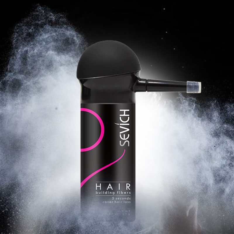 Keratin Hair Fiber Applicator Hair Building Fiber Spray Pump Styling Color Powder Extension Thinning Thickening Hair Growth 2pcs