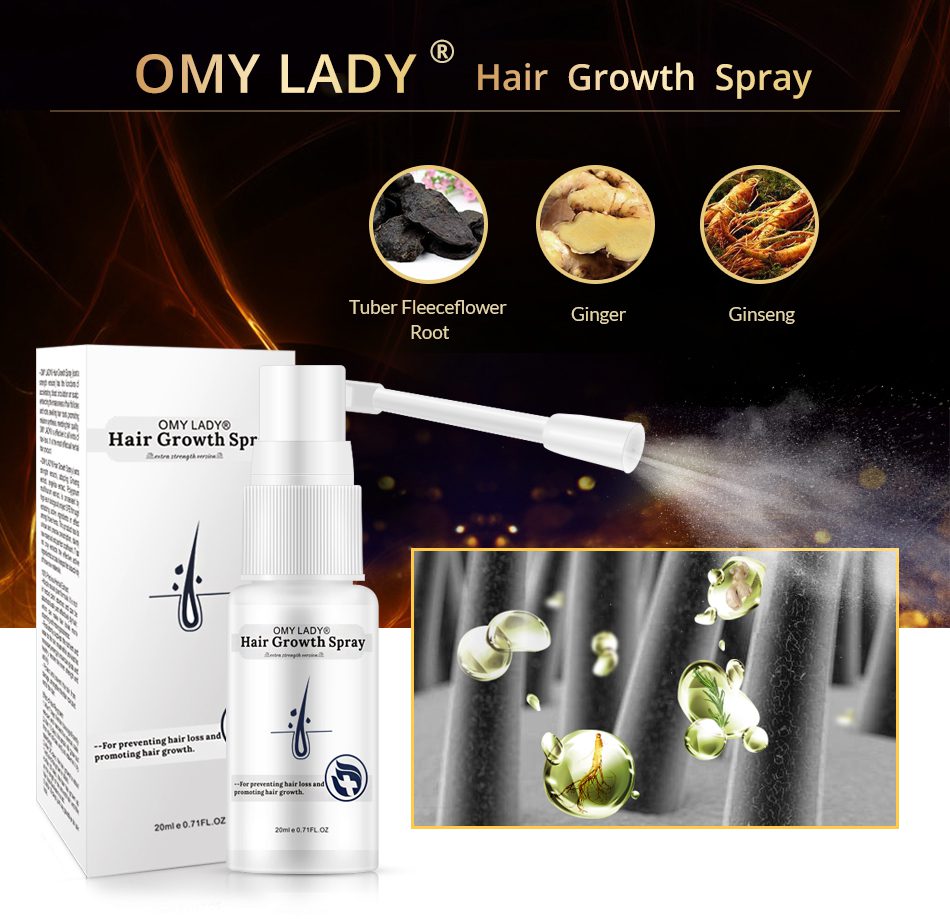 OMY LADY Anti Hair Loss Hair Growth Spray Essential Oil Liquid For Men Women Dry Hair Regeneration Repair,Hair Loss Products OMY LADY Anti Hair Loss Hair Growth Spray Essential Oil Liquid For Men Women Dry Hair Regeneration Repair,Hair Loss Products