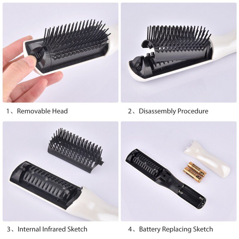 Infrared Massage Comb Hair Comb Massage Equipment Comb Hair Growth Care Treatment Hair Brush Grow Laser Hair Loss Therapy Infrared Massage Comb Hair Comb Massage Equipment Comb Hair Growth Care Treatment Hair Brush Grow Laser Hair Loss Therapy