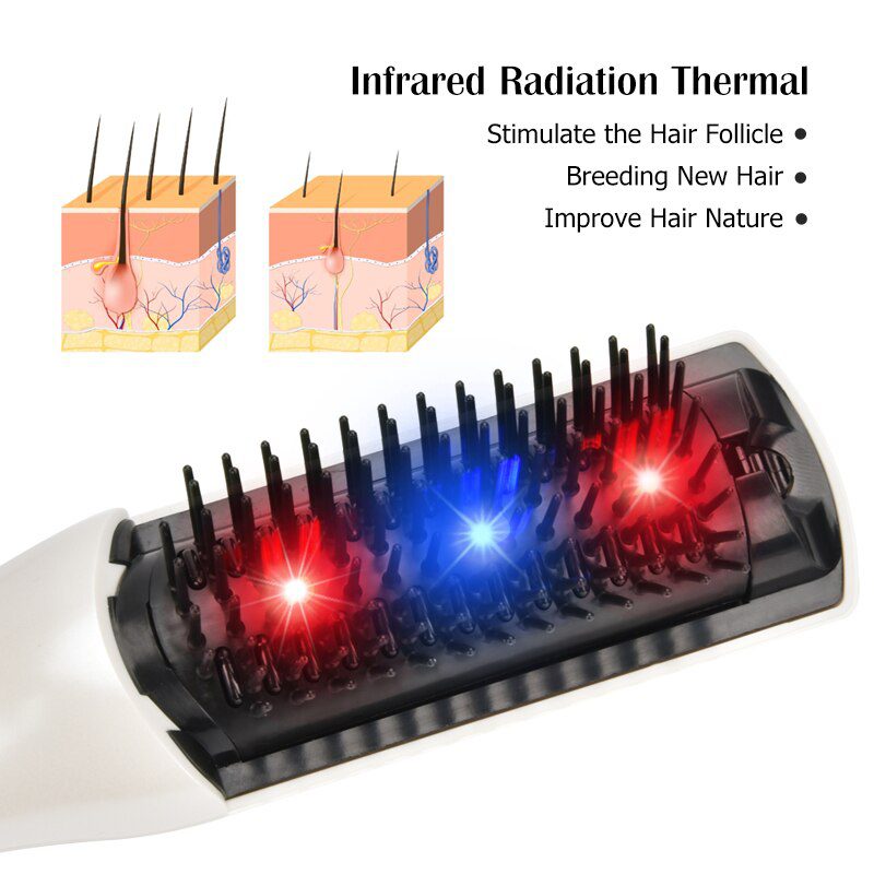 Infrared Massage Comb Hair Comb Massage Equipment Comb Hair Growth Care Treatment Hair Brush Grow Laser Hair Loss Therapy Infrared Massage Comb Hair Comb Massage Equipment Comb Hair Growth Care Treatment Hair Brush Grow Laser Hair Loss Therapy