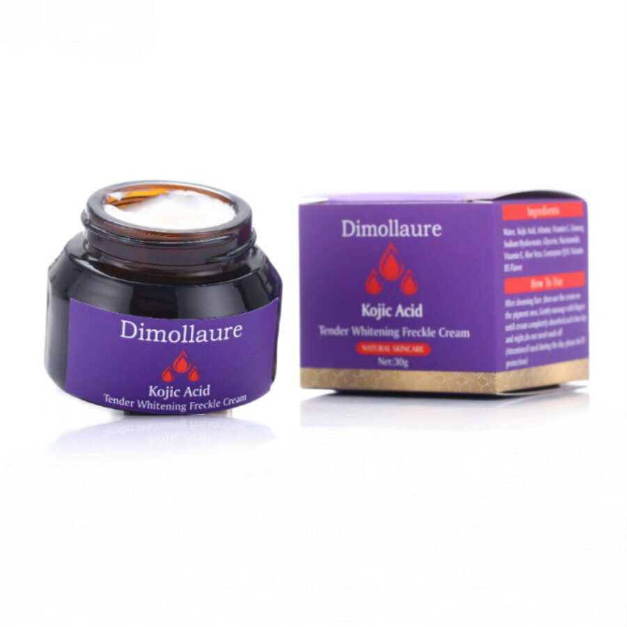 Dimollaure Kojic acid Whitening Cream Retinol Vitamin A serum Remove Freckle melasma pigment Melanin Acne scar dark Spots Dimollaure Kojic acid Whitening Cream Retinol Vitamin A serum Remove Freckle melasma pigment Melanin Acne scar dark Spots