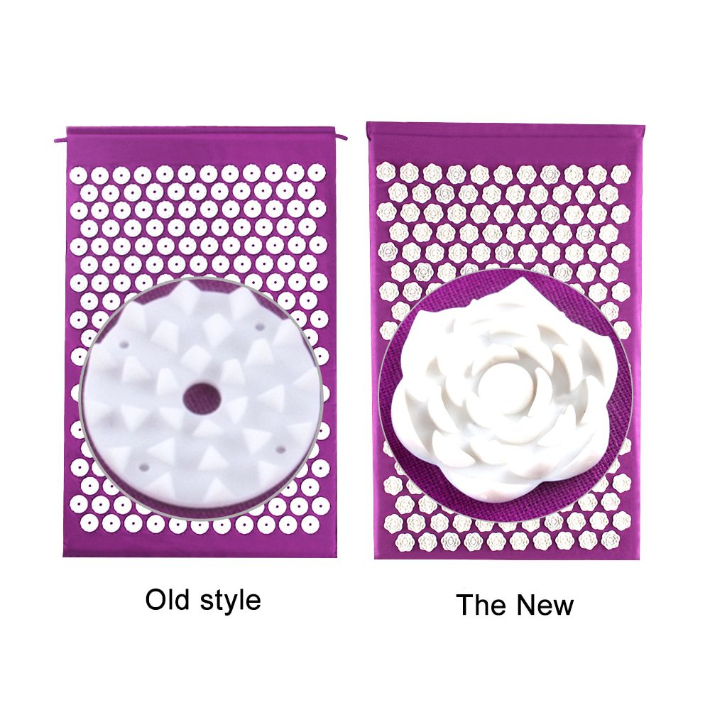 Massager Cushion Acupuncture Sets Relieve Stress Back Pain Acupressure Mat/Pillow Massage Mat Rose Spike Massage and Relaxation Massager Cushion Acupuncture Sets Relieve Stress Back Pain Acupressure Mat/Pillow Massage Mat Rose Spike Massage and Relaxation
