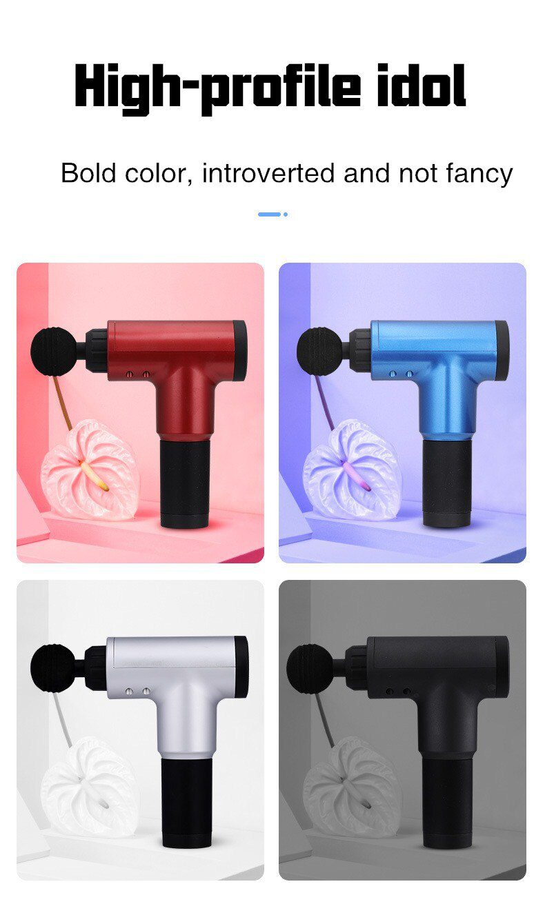 Massage Gun Muscle Relaxation Massager Vibration Gun Vibration Massage Fitness Equipment Noise Reduction Design Brushless Motor Massage Gun Muscle Relaxation Massager Vibration Gun Vibration Massage Fitness Equipment Noise Reduction Design Brushless Motor