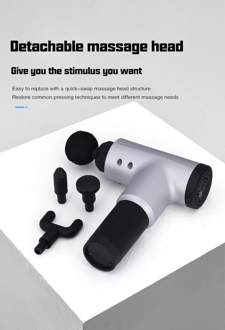 Massage Gun Muscle Relaxation Massager Vibration Gun Vibration Massage Fitness Equipment Noise Reduction Design Brushless Motor Massage Gun Muscle Relaxation Massager Vibration Gun Vibration Massage Fitness Equipment Noise Reduction Design Brushless Motor