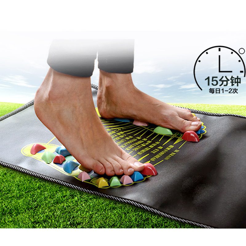 1Pc Acupuncture Cobblestone Foot Reflexology Massage Pad Walk Stone Square Foot Massager Cushion for Relax Body Pain Health Care 1Pc Acupuncture Cobblestone Foot Reflexology Massage Pad Walk Stone Square Foot Massager Cushion for Relax Body Pain Health Care