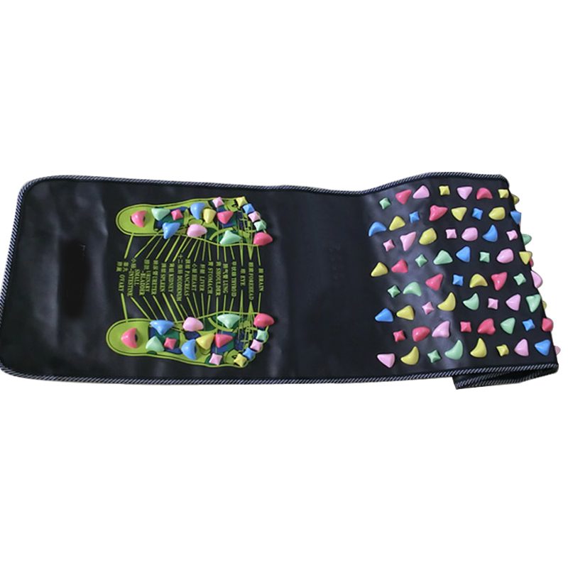 1Pc Acupuncture Cobblestone Foot Reflexology Massage Pad Walk Stone Square Foot Massager Cushion for Relax Body Pain Health Care 1Pc Acupuncture Cobblestone Foot Reflexology Massage Pad Walk Stone Square Foot Massager Cushion for Relax Body Pain Health Care