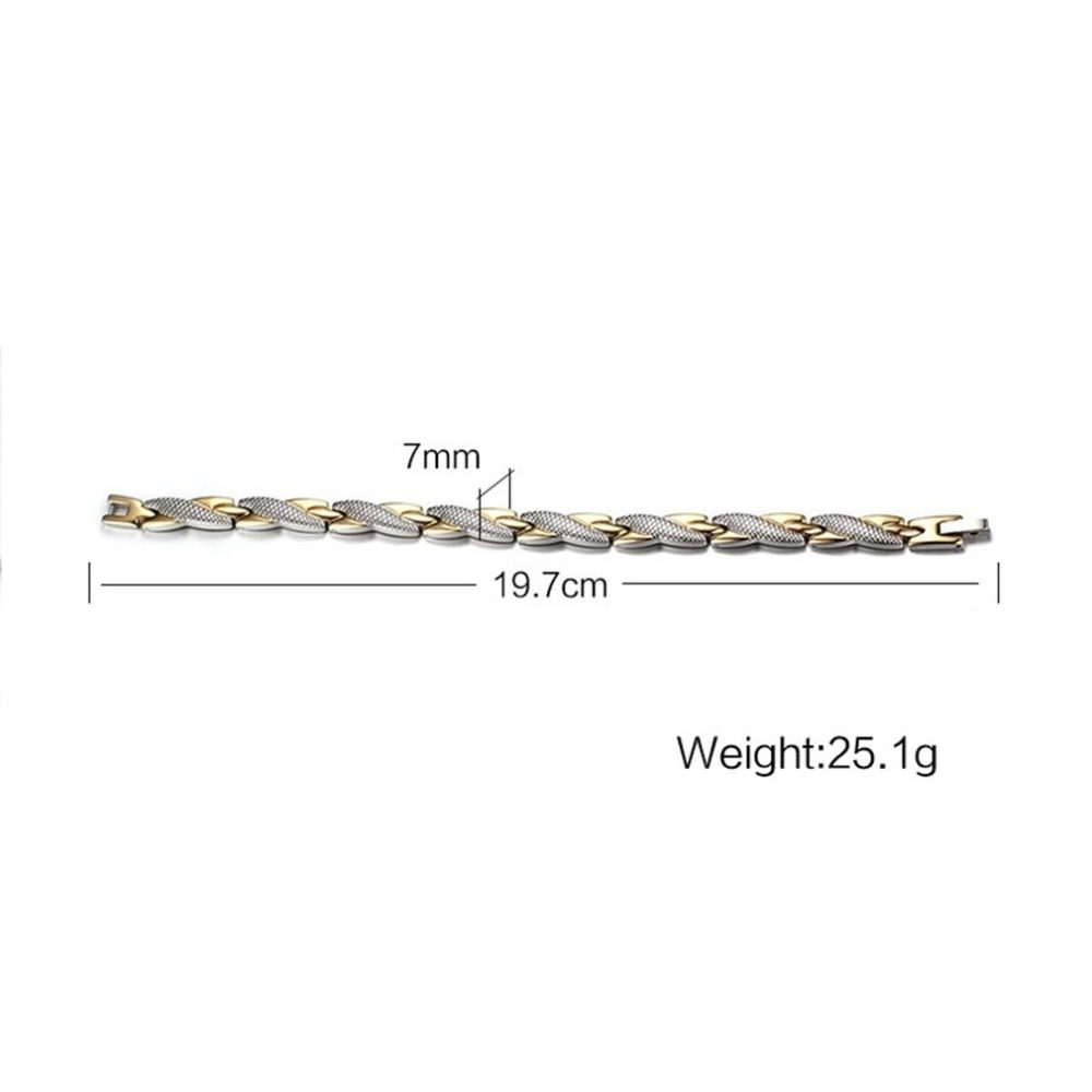 Popular Magnetic Slimming Bracelet Fashionable Jewelry For Man Woman Link Chain Weight Loss Bracelet Health Slimming Products