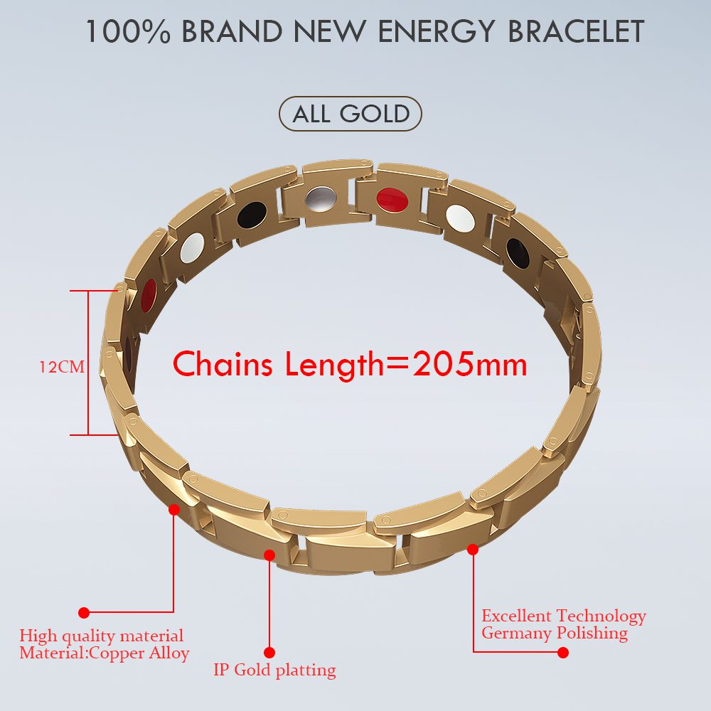 Men's Bracelets Abrray Magnetic Hematite Copper Bracelet with Hook Buckle Clasp Therapy Bangles Man Health Care Jewelry Men's Bracelets Abrray Magnetic Hematite Copper Bracelet with Hook Buckle Clasp Therapy Bangles Man Health Care Jewelry
