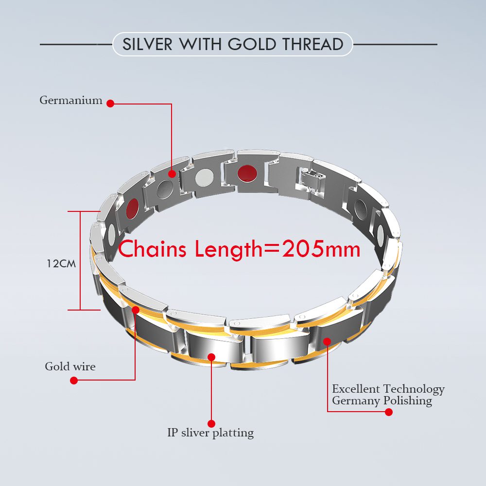 Men's Bracelets Abrray Magnetic Hematite Copper Bracelet with Hook Buckle Clasp Therapy Bangles Man Health Care Jewelry Men's Bracelets Abrray Magnetic Hematite Copper Bracelet with Hook Buckle Clasp Therapy Bangles Man Health Care Jewelry