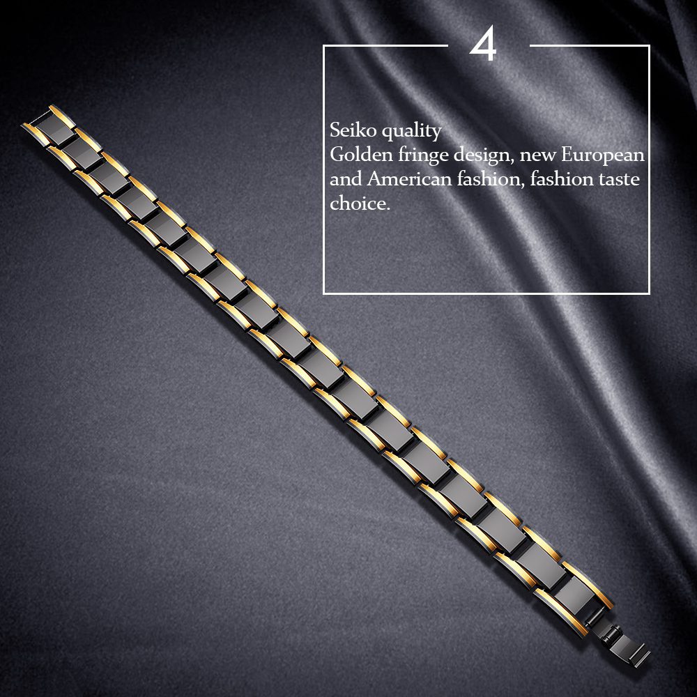 Men's Bracelets Abrray Magnetic Hematite Copper Bracelet with Hook Buckle Clasp Therapy Bangles Man Health Care Jewelry Men's Bracelets Abrray Magnetic Hematite Copper Bracelet with Hook Buckle Clasp Therapy Bangles Man Health Care Jewelry