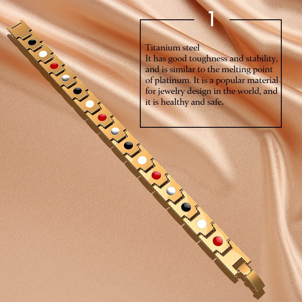 Men's Bracelets Abrray Magnetic Hematite Copper Bracelet with Hook Buckle Clasp Therapy Bangles Man Health Care Jewelry Men's Bracelets Abrray Magnetic Hematite Copper Bracelet with Hook Buckle Clasp Therapy Bangles Man Health Care Jewelry