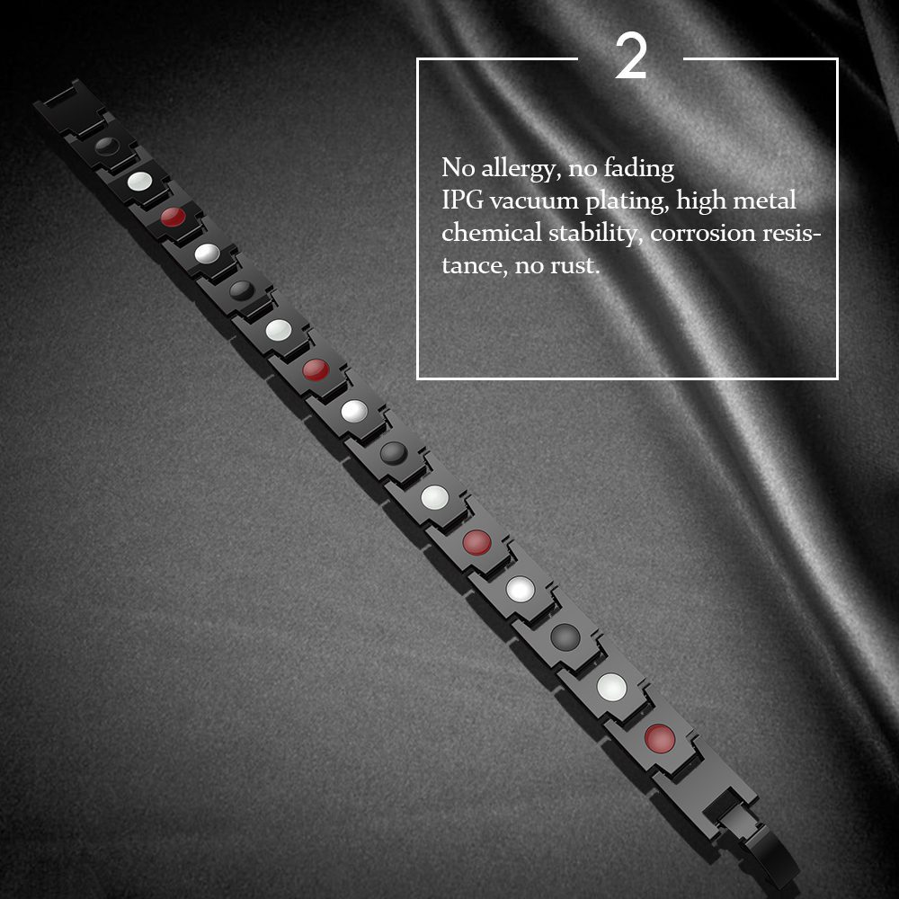 Men's Bracelets Abrray Magnetic Hematite Copper Bracelet with Hook Buckle Clasp Therapy Bangles Man Health Care Jewelry Men's Bracelets Abrray Magnetic Hematite Copper Bracelet with Hook Buckle Clasp Therapy Bangles Man Health Care Jewelry