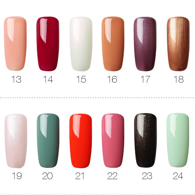 ROSALIND Gel Polish Set All For Manicure Semi Permanent Vernis top coat UV LED Gel Varnish Soak Off Nail Art Gel Nail Polish