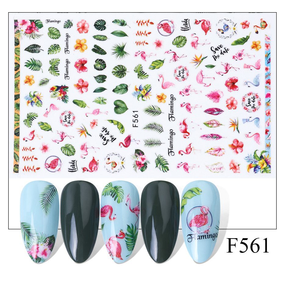 1pcs 3D Nail Slider Black Russia Letter Sticker Decals Flamingo Design Adhesive Manicure Tips Nail Art Decorations CHF554-563 1pcs 3D Nail Slider Black Russia Letter Sticker Decals Flamingo Design Adhesive Manicure Tips Nail Art Decorations CHF554-563