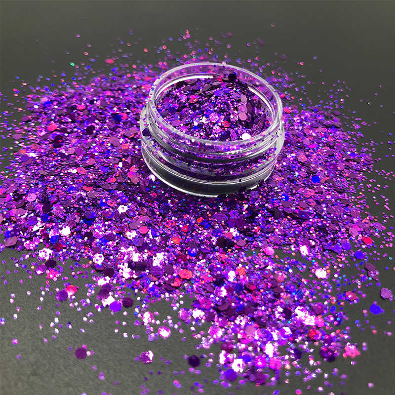 KM GLITTER Top Popular Best Sales Chunky Mixed Fairy Face Body Craft Rose Sequins Manicure Rose Gold Glitter for Nail Decoration KM GLITTER Top Popular Best Sales Chunky Mixed Fairy Face Body Craft Rose Sequins Manicure Rose Gold Glitter for Nail Decoration