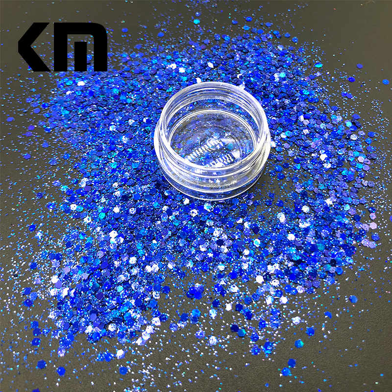 KM GLITTER Top Popular Best Sales Chunky Mixed Fairy Face Body Craft Rose Sequins Manicure Rose Gold Glitter for Nail Decoration KM GLITTER Top Popular Best Sales Chunky Mixed Fairy Face Body Craft Rose Sequins Manicure Rose Gold Glitter for Nail Decoration