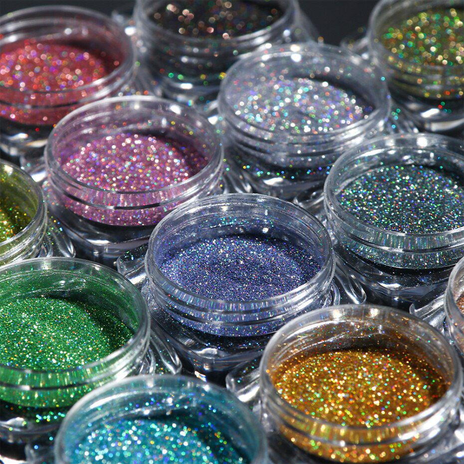 1Box Glitter for Nails Holographic Dip Powder Mirror Polishing Chrome Pigments Nail Art Decorations Laser Dazzling Dust LA1028-1 1Box Glitter for Nails Holographic Dip Powder Mirror Polishing Chrome Pigments Nail Art Decorations Laser Dazzling Dust LA1028-1