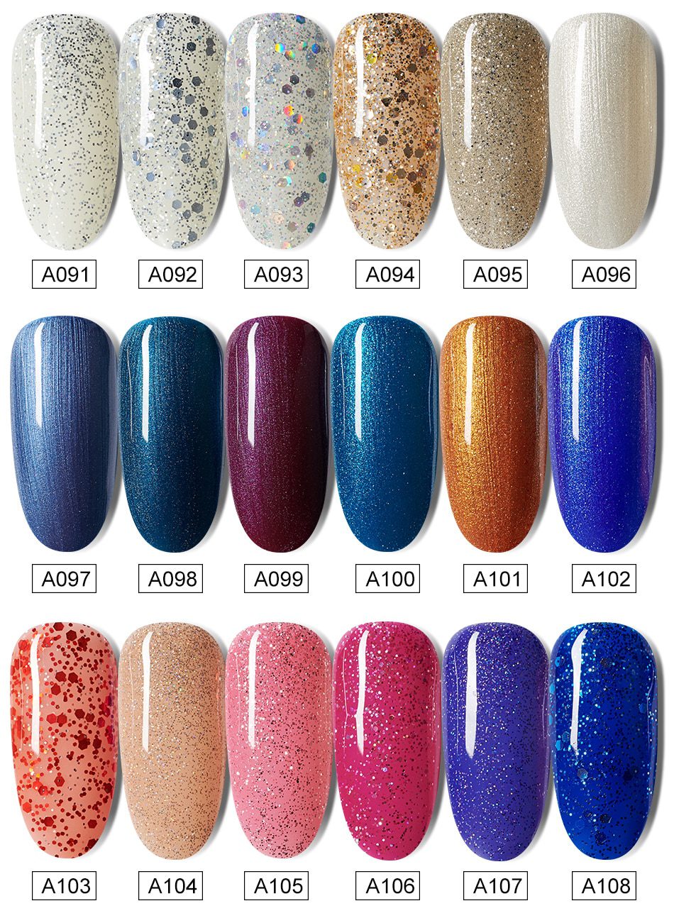 ROHWXY 15ml Uv Gel Nail Polish Top Uv Led Gel Nail Art Varnish Hybrid Soak Off Gel Lacquer Lucky Nail Paint Gel Polish Gellak ROHWXY 15ml Uv Gel Nail Polish Top Uv Led Gel Nail Art Varnish Hybrid Soak Off Gel Lacquer Lucky Nail Paint Gel Polish Gellak