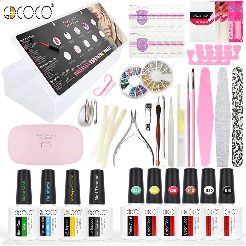 GDCOCO soak off Base Gel Top Coat Matte Top Gel polish Nail Gel lacquer 8 ml manicure wholesale long lasting Nail color gel GDCOCO soak off Base Gel Top Coat Matte Top Gel polish Nail Gel lacquer 8 ml manicure wholesale long lasting Nail color gel