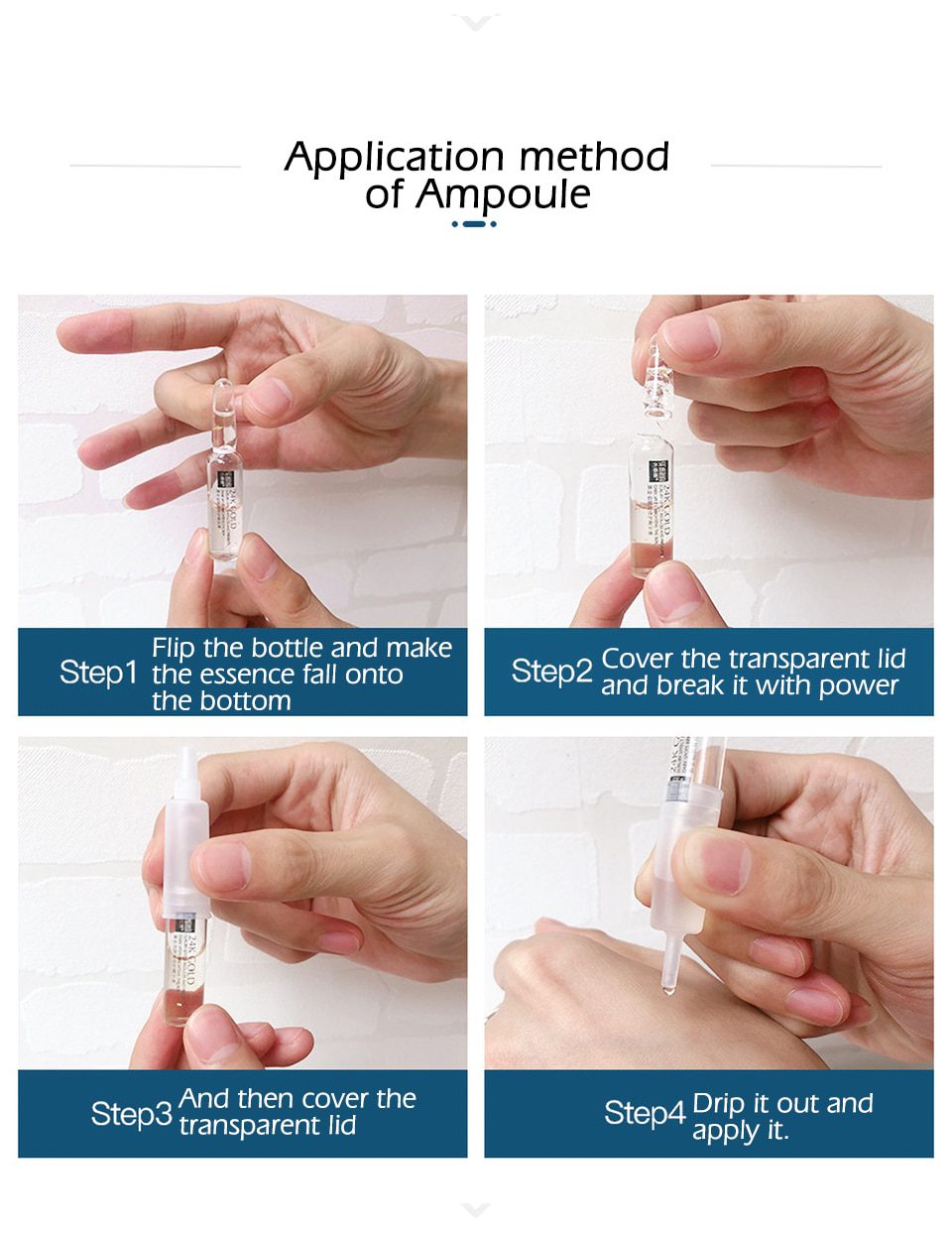 SENANA Hyaluronic Acid Face Serum 24k gold Nicotinamide Ampoule Anti-Aging Shrink pores Anti-Ance Whitening Moisturizing essence SENANA Hyaluronic Acid Face Serum 24k gold Nicotinamide Ampoule Anti-Aging Shrink pores Anti-Ance Whitening Moisturizing essence