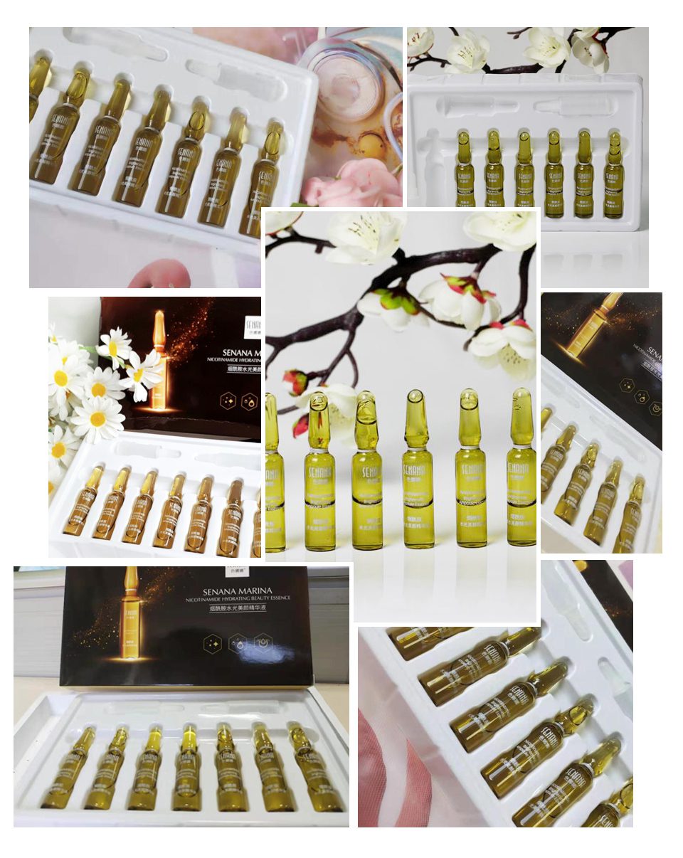 SENANA Hyaluronic Acid Face Serum 24k gold Nicotinamide Ampoule Anti-Aging Shrink pores Anti-Ance Whitening Moisturizing essence SENANA Hyaluronic Acid Face Serum 24k gold Nicotinamide Ampoule Anti-Aging Shrink pores Anti-Ance Whitening Moisturizing essence