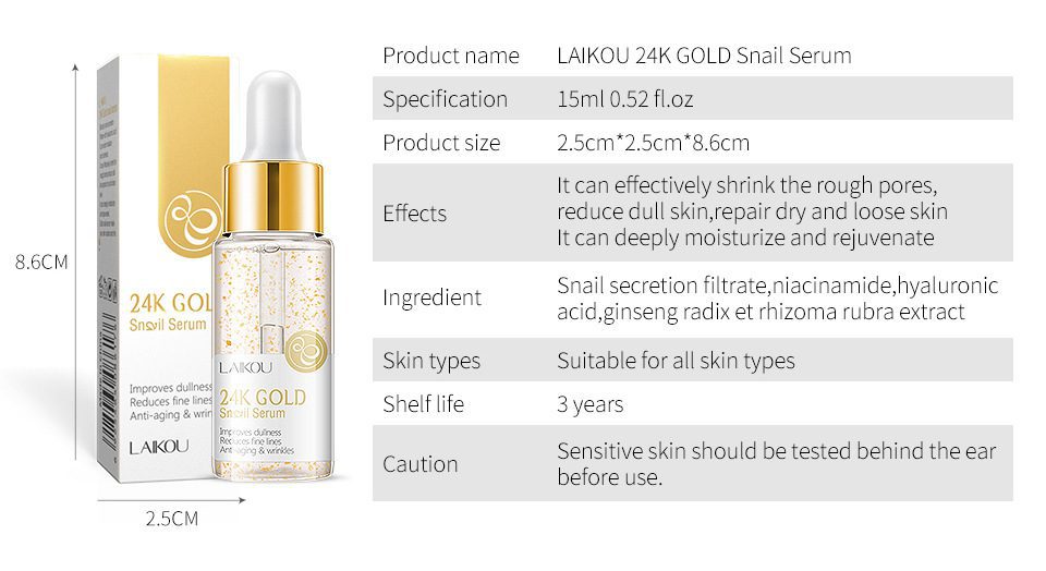 15ml Extract Serum Face Essence Anti Wrinkle Hyaluronic Acid Anti Aging Collagen Whitening Moisturizing Face Care TSLM1