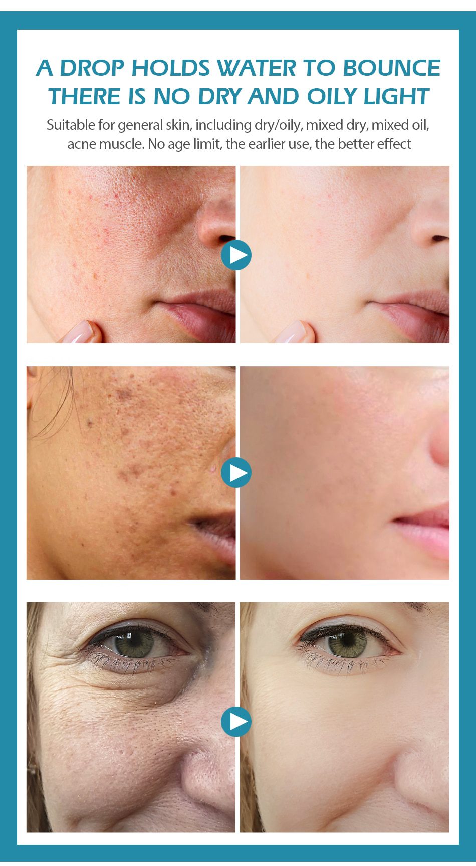 100ML hyaluronic acid serum facial acido hialuronico bioaqua essence hyaluronik asit skin face serum beauty moisturizer 100ML hyaluronic acid serum facial acido hialuronico bioaqua essence hyaluronik asit skin face serum beauty moisturizer