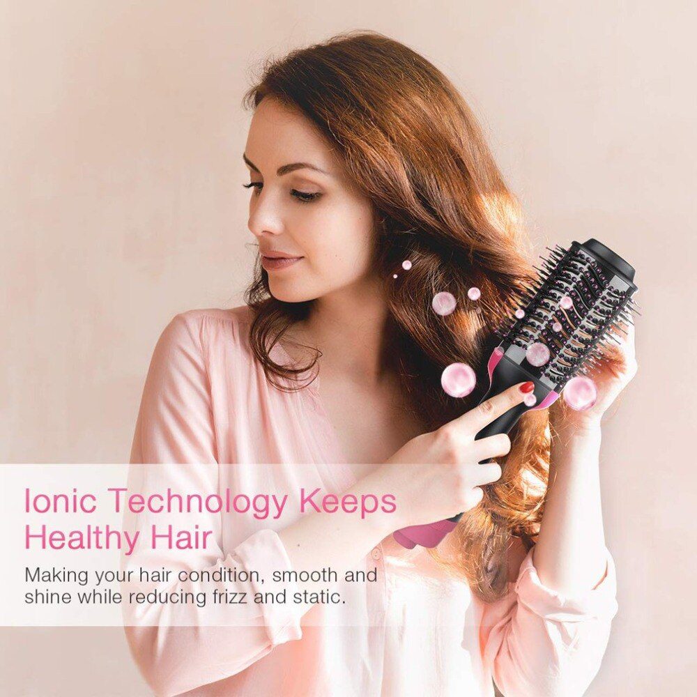 Electric Professional Hair Dryer Comb Infrared Negative Ion Hot Air Comb Straight Curling Hair Comb Hairdryer Electric Professional Hair Dryer Comb Infrared Negative Ion Hot Air Comb Straight Curling Hair Comb Hairdryer