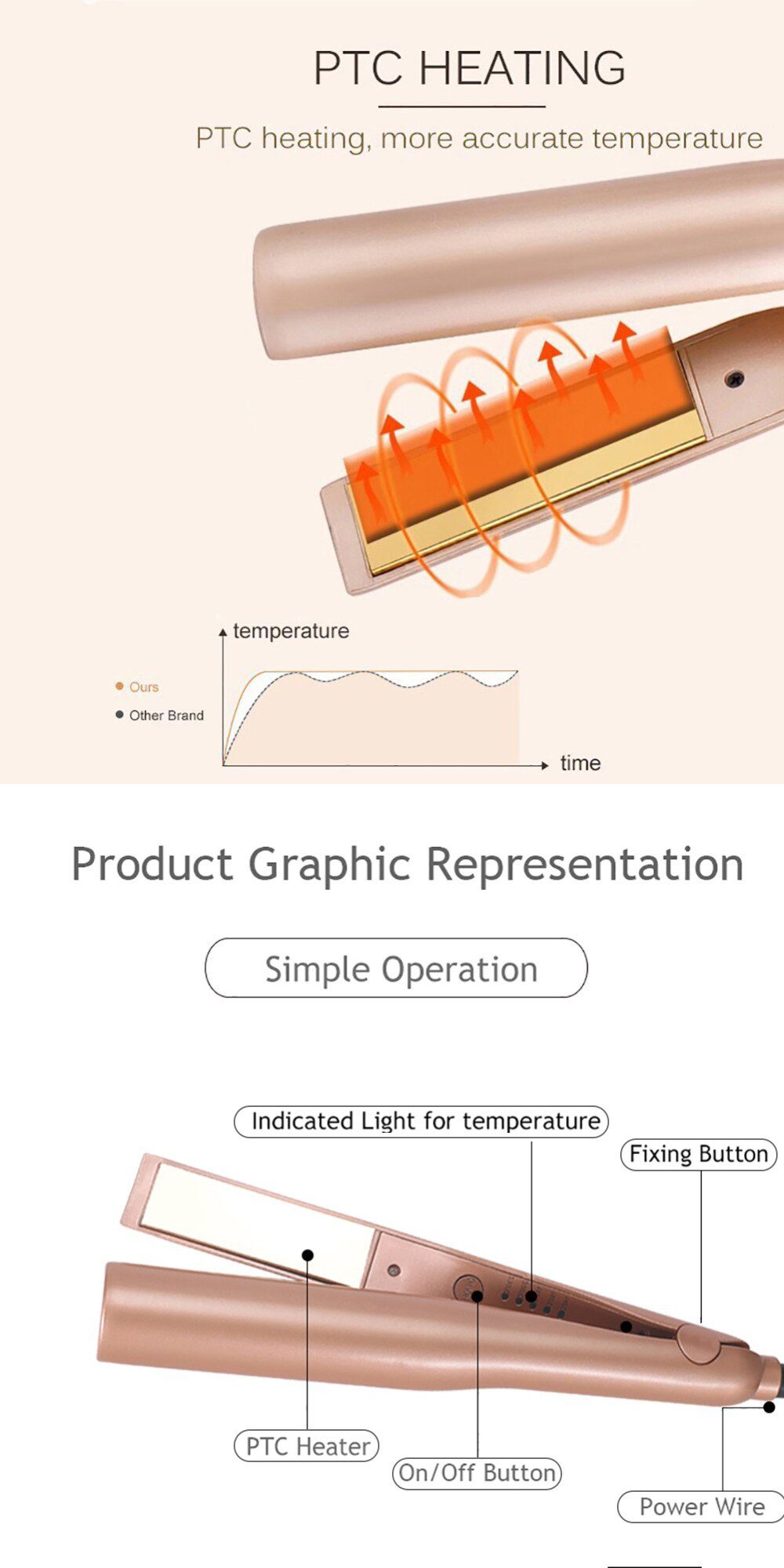 Styling tools hair curling iron straightener machine hair hair styler curls hair curler magic Styling tools hair curling iron straightener machine hair hair styler curls hair curler magic