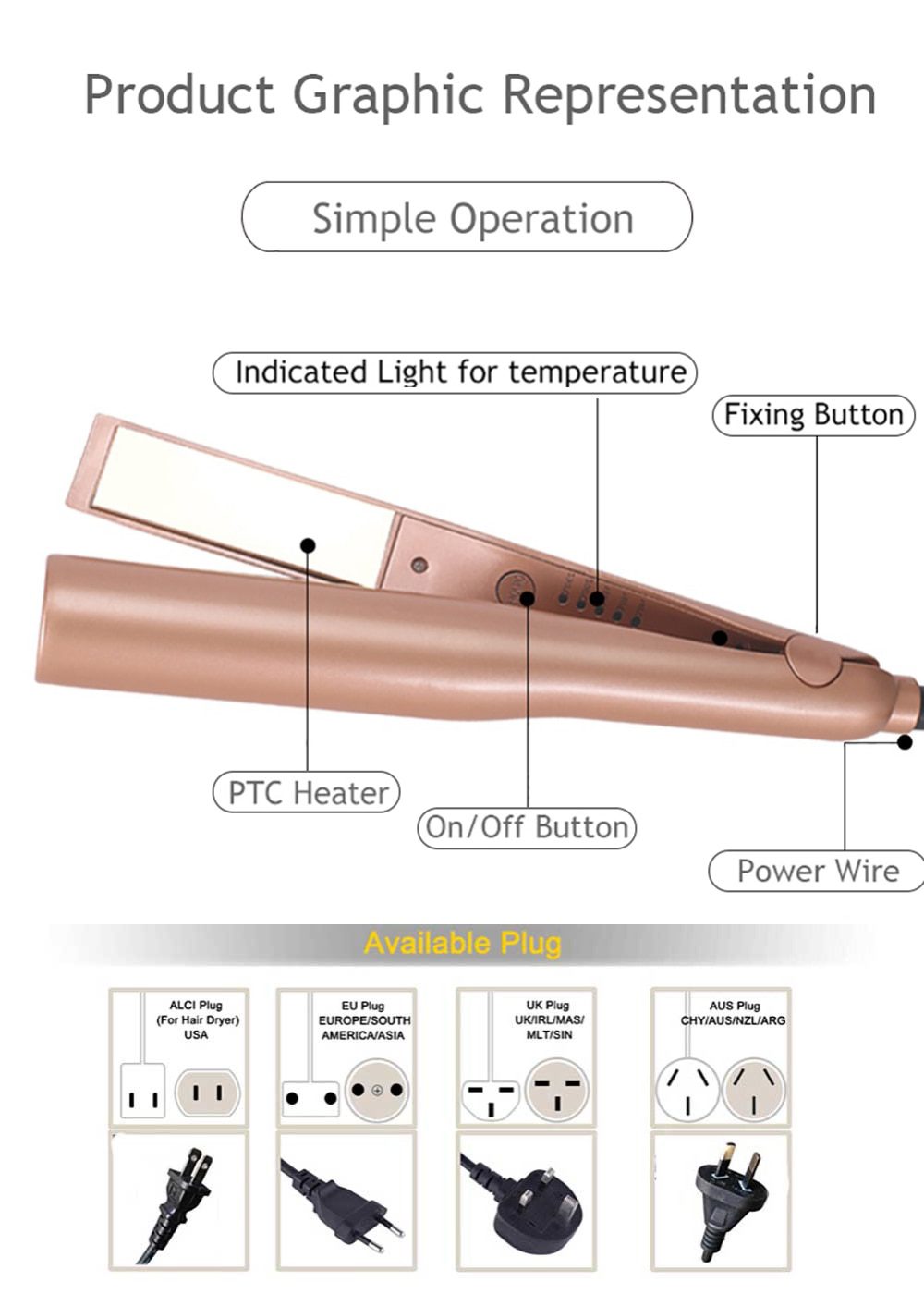 Styling tools hair curling iron straightener machine hair hair styler curls hair curler magic Styling tools hair curling iron straightener machine hair hair styler curls hair curler magic