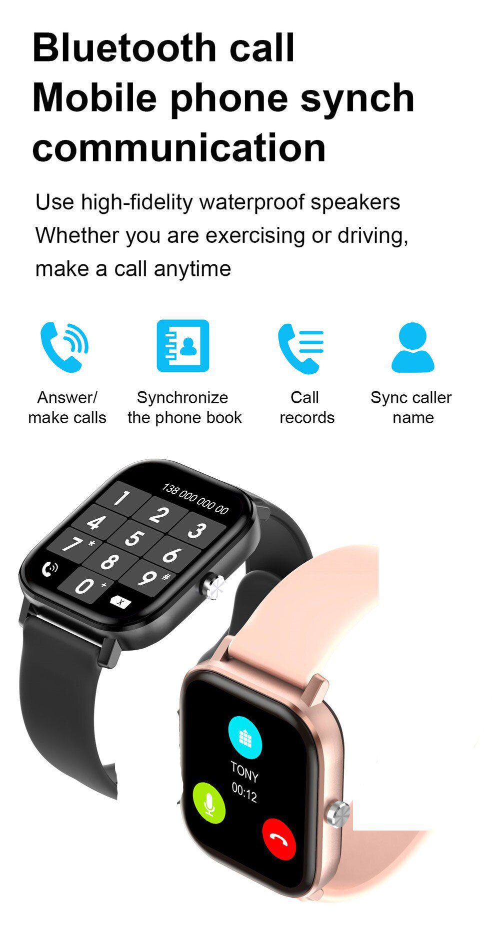 1.75 Inch IPS Screen Smart Watch Men Women ECG Heart Rate Blood Pressure Monitor Smartwatch Waterproof Watch For Android Iphone 1.75 Inch IPS Screen Smart Watch Men Women ECG Heart Rate Blood Pressure Monitor Smartwatch Waterproof Watch For Android Iphone