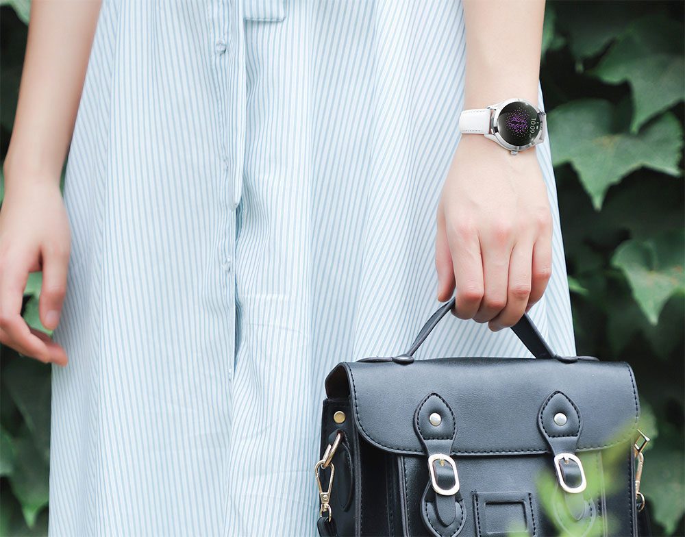 KW10 Smart Watch Women IP68 Waterproof Heart Rate Monitoring Bluetooth For Android IOS Fitness Bracelet Smartwatch