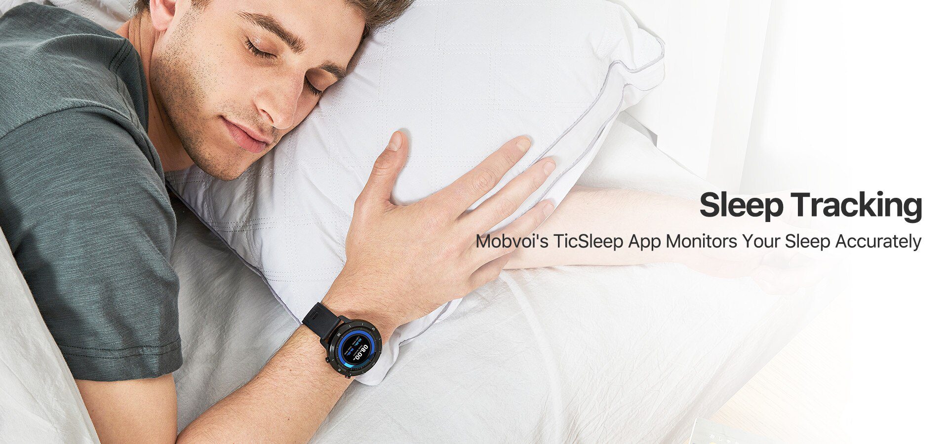 TicWatch GTX Fitness Smartwatch for Android &IPhone Long Battery Life IP68 Waterproof Heart Rate Monitoring Sleep Tracking TicWatch GTX Fitness Smartwatch for Android &IPhone Long Battery Life IP68 Waterproof Heart Rate Monitoring Sleep Tracking