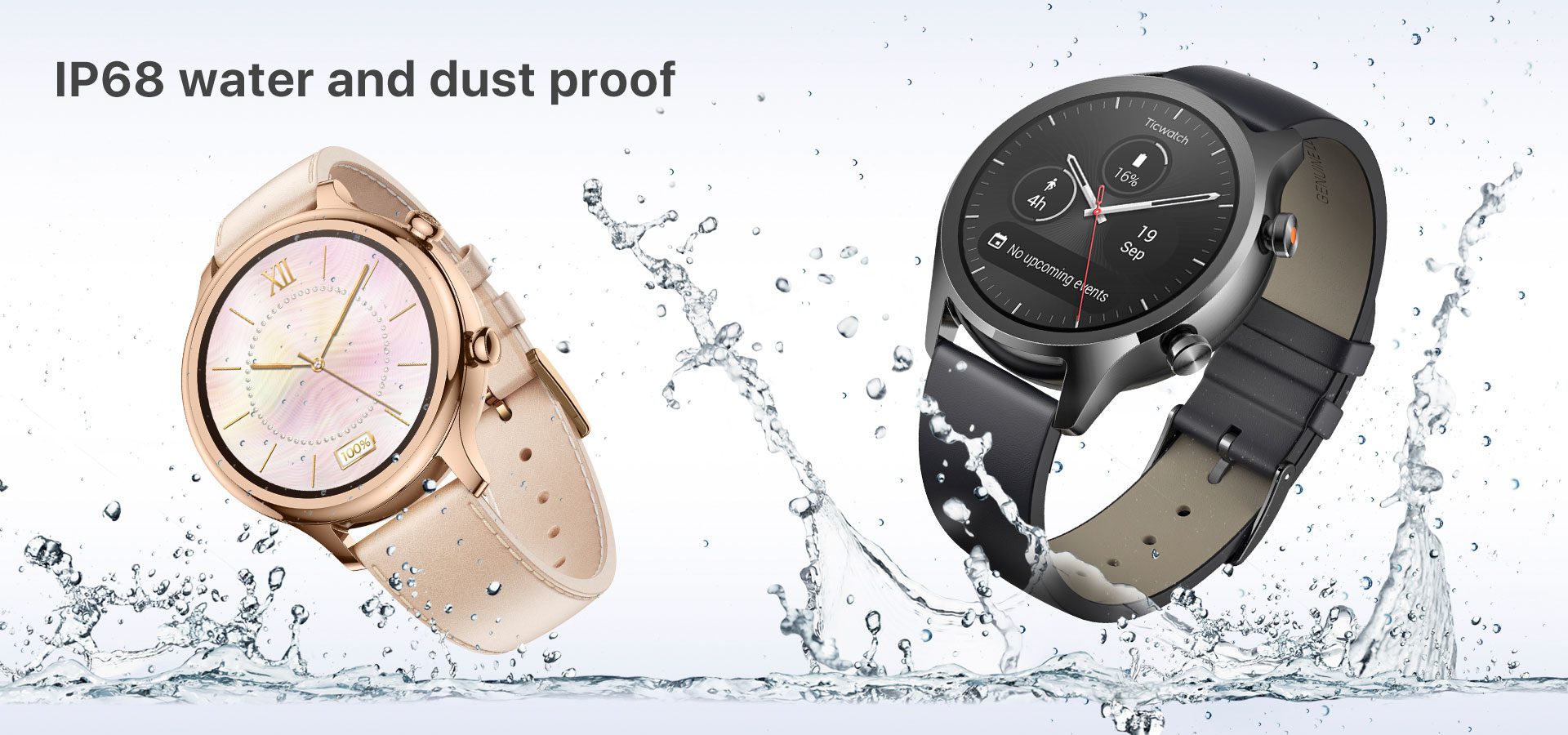 Ticwatch C2 Wear OS by Google Smartwatch Women's Watch Android&iOS Compatible IP68 Swim ready Waterproof Watch GPS NFC Available Ticwatch C2 Wear OS by Google Smartwatch Women's Watch Android&iOS Compatible IP68 Swim ready Waterproof Watch GPS NFC Available