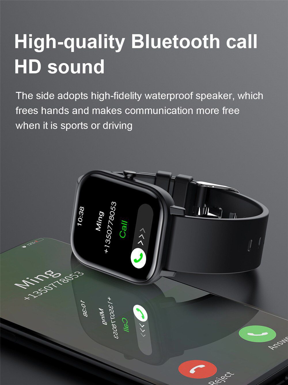 Bluetooth Call Smart Watch Men Women 1.6 inch Full Touch Screen Smartwatch Blood Pressure Heart Rate Fitness Tracker Sport Watch Bluetooth Call Smart Watch Men Women 1.6 inch Full Touch Screen Smartwatch Blood Pressure Heart Rate Fitness Tracker Sport Watch