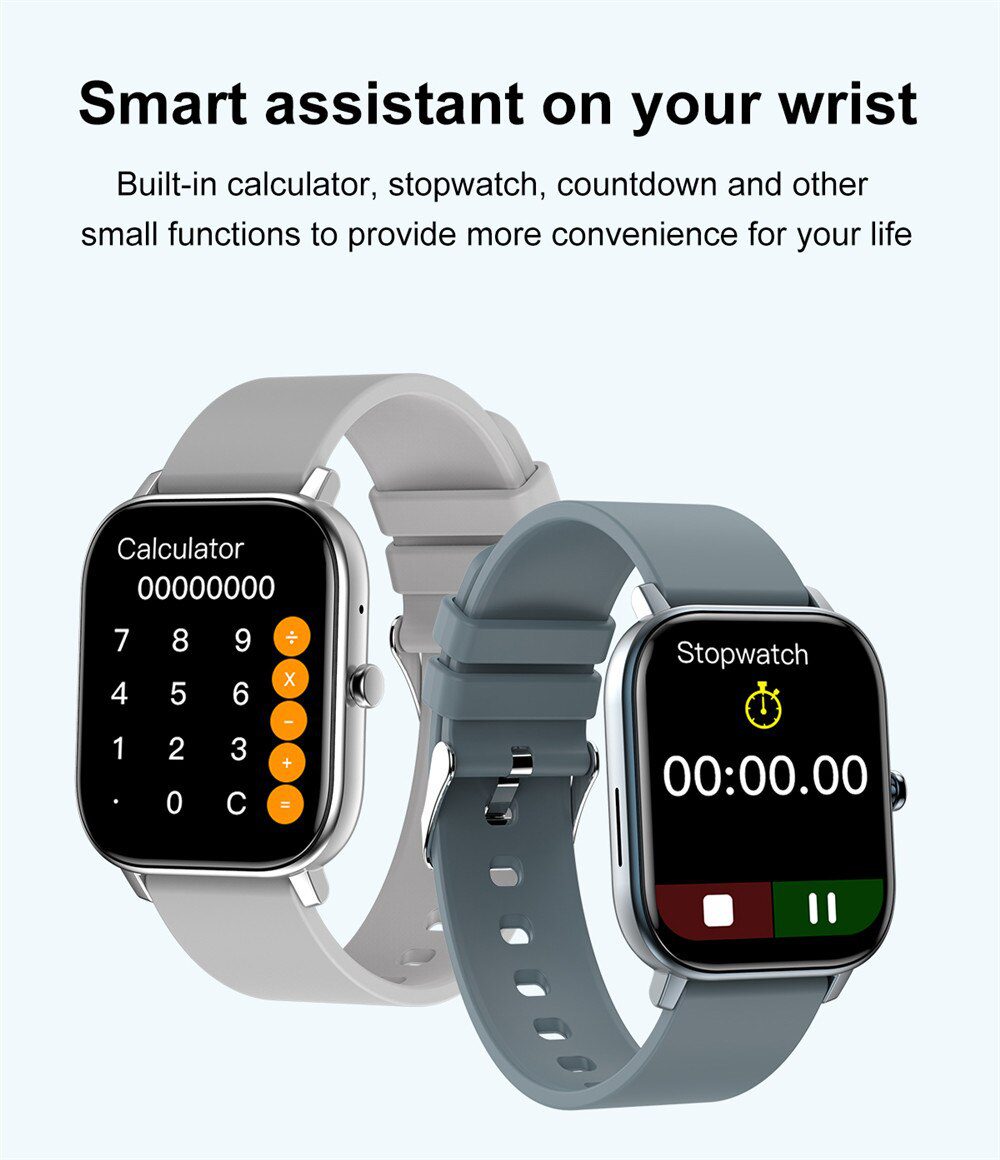 Bluetooth Call Smart Watch Men Women 1.6 inch Full Touch Screen Smartwatch Blood Pressure Heart Rate Fitness Tracker Sport Watch Bluetooth Call Smart Watch Men Women 1.6 inch Full Touch Screen Smartwatch Blood Pressure Heart Rate Fitness Tracker Sport Watch