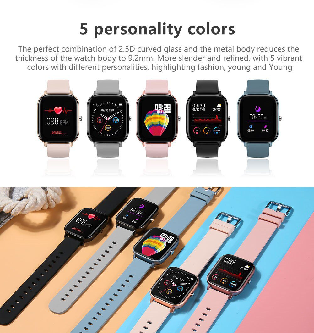 Full Touch Smart watch Men Women Custom Dials Smartwatch Heart Rate Fitness Tracker Music Control Sport Watches For Android IOS Full Touch Smart watch Men Women Custom Dials Smartwatch Heart Rate Fitness Tracker Music Control Sport Watches For Android IOS