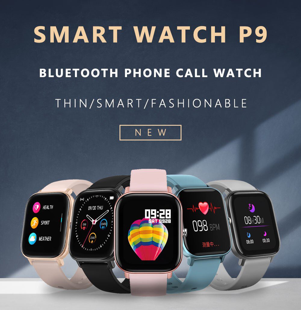 Full Touch Smart watch Men Women Custom Dials Smartwatch Heart Rate Fitness Tracker Music Control Sport Watches For Android IOS Full Touch Smart watch Men Women Custom Dials Smartwatch Heart Rate Fitness Tracker Music Control Sport Watches For Android IOS