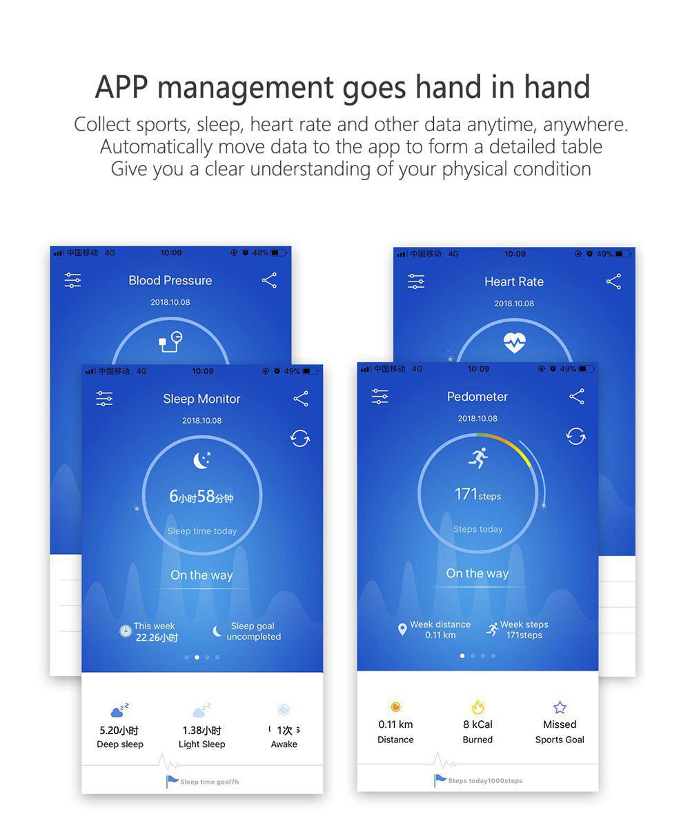 Smart Watch Men Alloy Shell Blood Pressure Waterproof Smartwatch Women Sleep Tracker Heart Rate Monitor Clock For Android IOS Smart Watch Men Alloy Shell Blood Pressure Waterproof Smartwatch Women Sleep Tracker Heart Rate Monitor Clock For Android IOS
