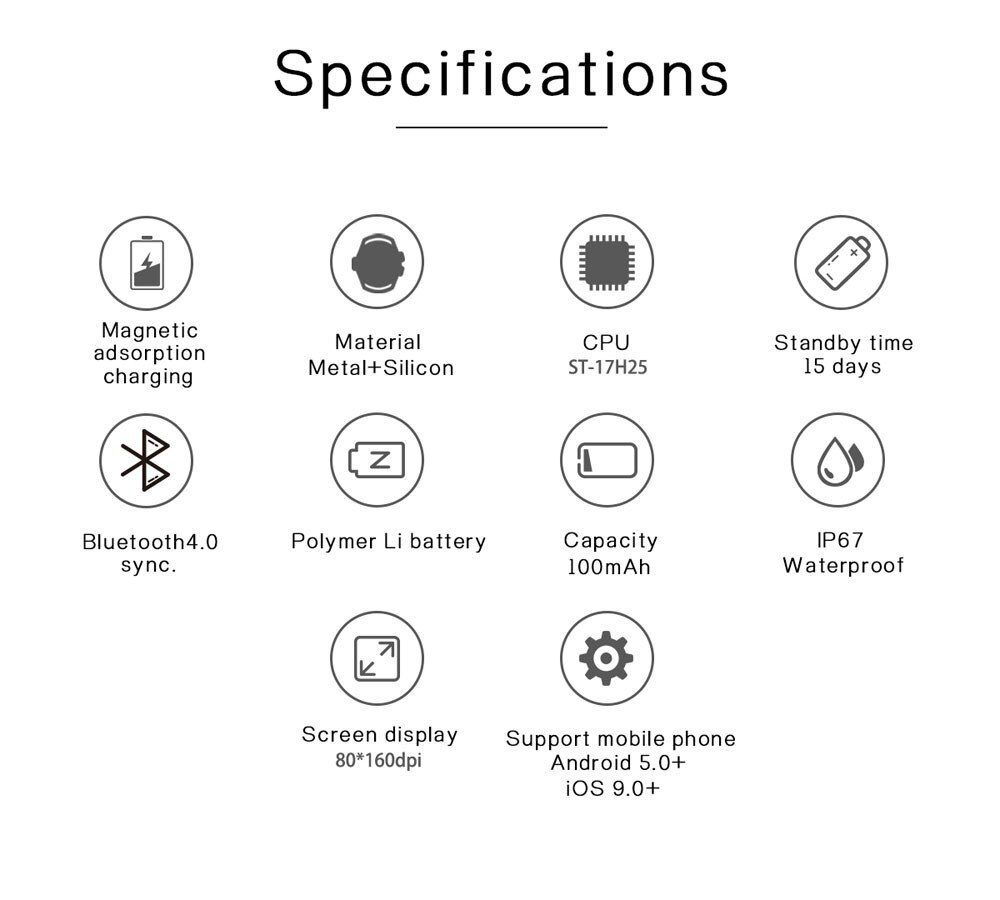 Smart Watch Men Alloy Shell Blood Pressure Waterproof Smartwatch Women Sleep Tracker Heart Rate Monitor Clock For Android IOS Smart Watch Men Alloy Shell Blood Pressure Waterproof Smartwatch Women Sleep Tracker Heart Rate Monitor Clock For Android IOS